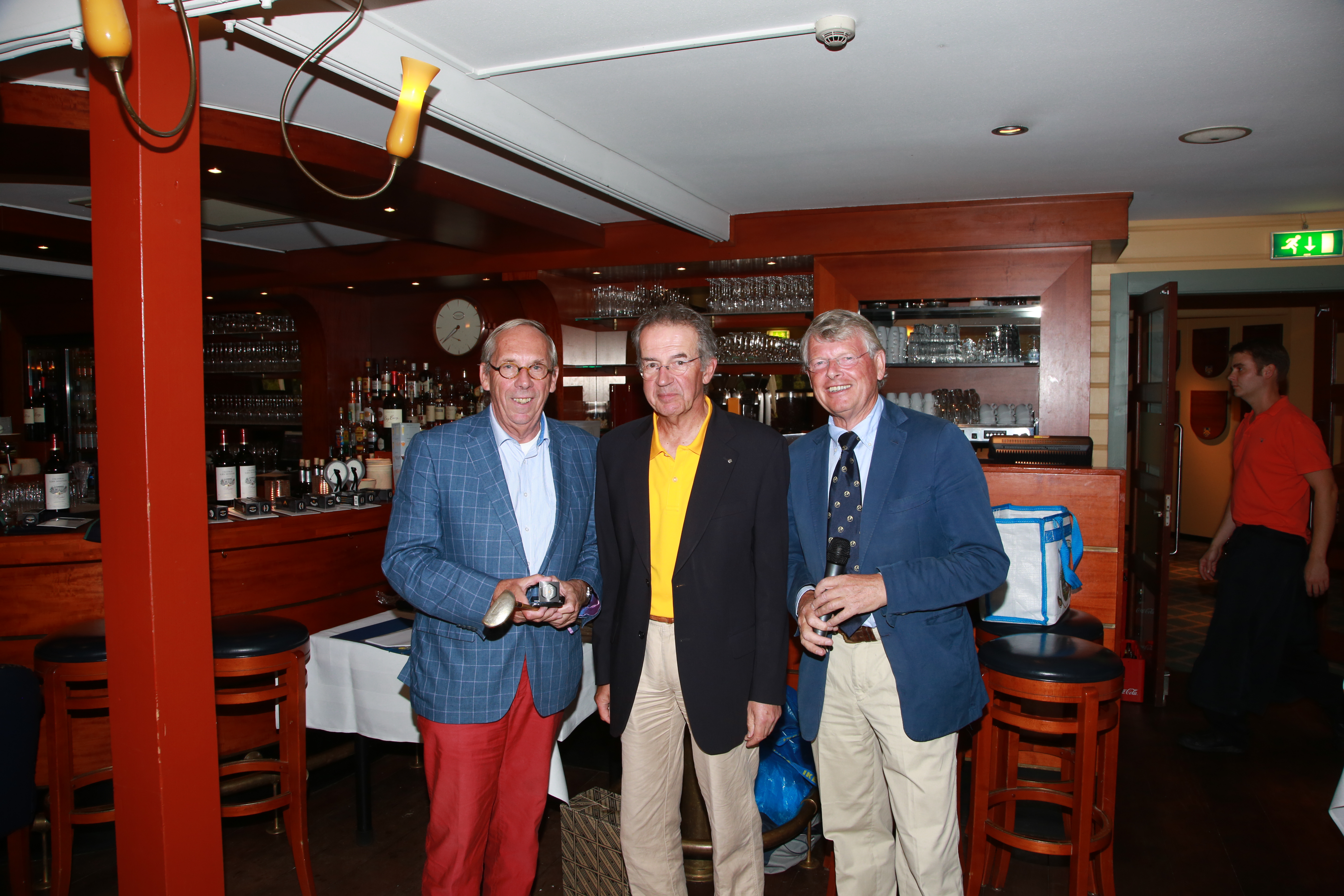 Neary winnaar Frans Hamann NK Rotary Golf 2014. 